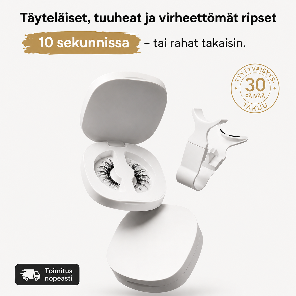 Mirelle™ Magneettinen ripsisetti salonkivaikutuksella